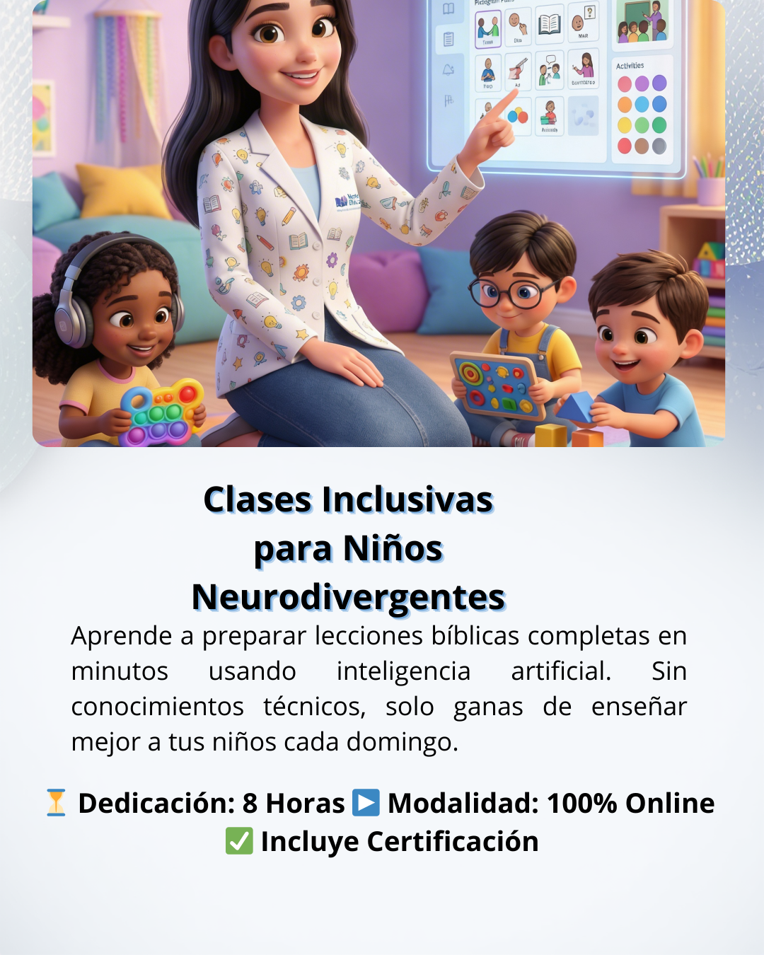 clases inclusivas para niños